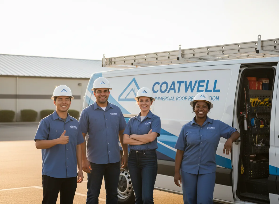 Commercial roof coating company in Ursa, IL